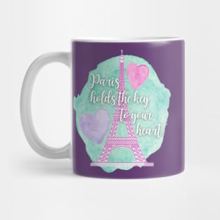 Paris Holds the Key to your Heart - Anastasia Musical Mug